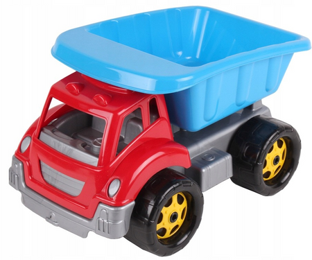 WYWROTKA AUTO +KASK ZESTAW DO PIASKU DLA DZIECI 3978