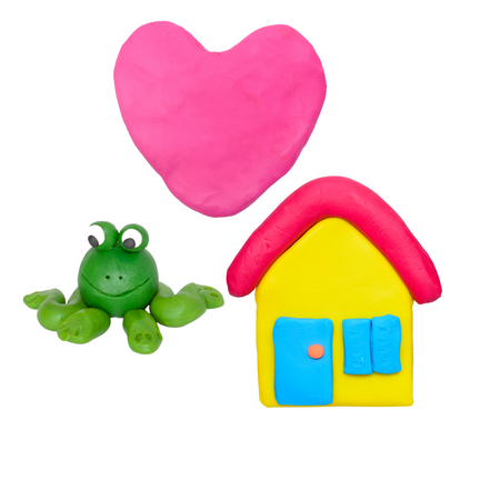 Zestaw Kreatywny Plastelina Ciastolina Do Modelowania Foremki Zwierzątka 41165