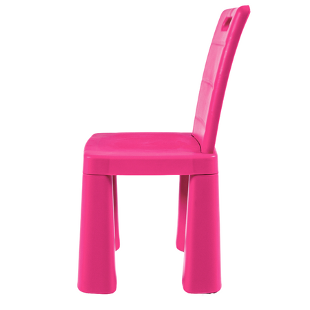 Krzesełko dziecięce 3w1 Różowe Wielofunkcyjne Taborecik Mini Stolik Lekki 0469/3