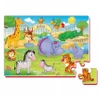 PIANKOWE PUZZLE A4 ZWIERZĘTA W ZOO UKŁADANKA EDUKACYJNA ROTER KAFER