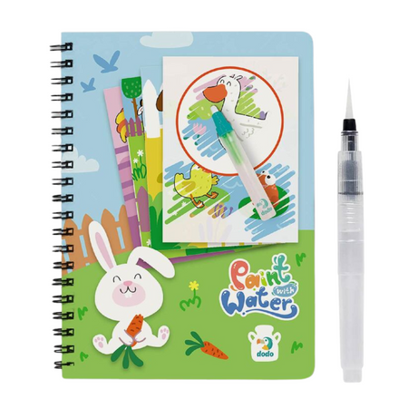 MALOWANIE MARKEREM WODNYM KOLOROWANKA "FARMA" ZESTAW DLA NAJMŁODSZYCH 300311