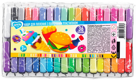 Plastelina Ciastolina Zestaw Do Tworzenia Modelowania 36 Kolorów Dla Dzie 70139