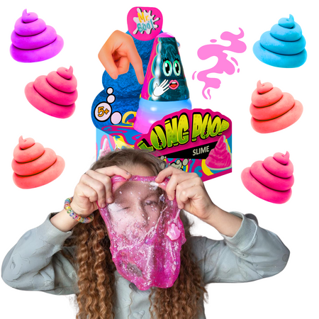Glutek Kupka Slime Long Poop Zabawne Dźwięki Śmieszna Konsystencja 250 ml 80115