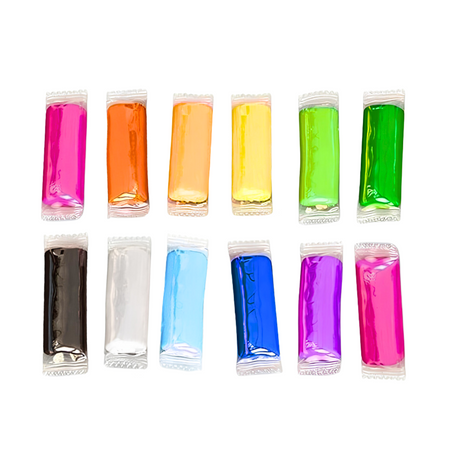 Zestaw Do Paznokci Syrenka Piankowa Plastelina Lekka Puszysta + Akcesoria 41150