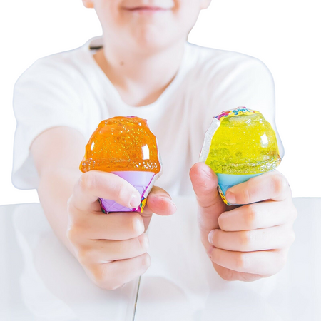 Slime Lody Z Posypką Glutek Z Kuleczkami Piankowymi Masa Brokat 70g 80059