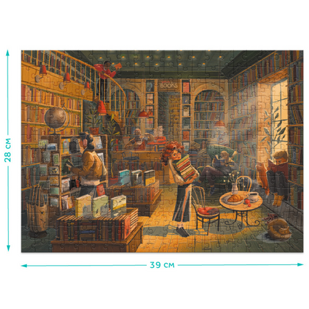Puzzle "Księgarnia" 300 Elementów Układanka Zestaw Dla Dzieci I Dorosłych 300602
