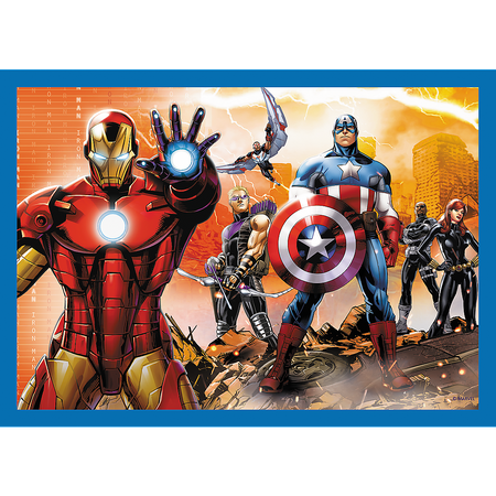 34386 "4w1 - Odważni Avengersi" / Disney Marvel