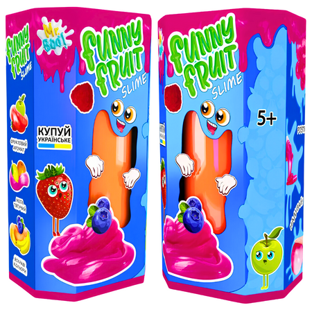 Zapachowy Owocowy Slime Wesoły Owoc Masa Sensoryczna Antystresowa 350ml 80119