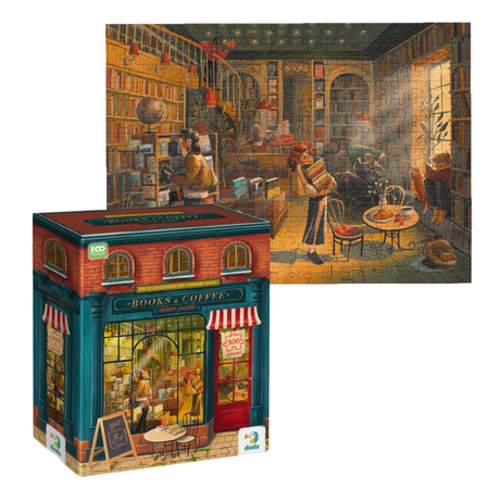 Puzzle "Księgarnia" 300 Elementów Układanka Zestaw Dla Dzieci I Dorosłych 300602