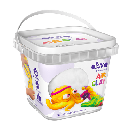 Zes lekk. powietrznej ciastoliny Bialy 910ml 20012