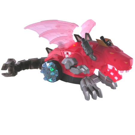 Interaktywny Dinozaur Smok Zdalnie Sterowany Na Pilot RC Efekt Świetlny