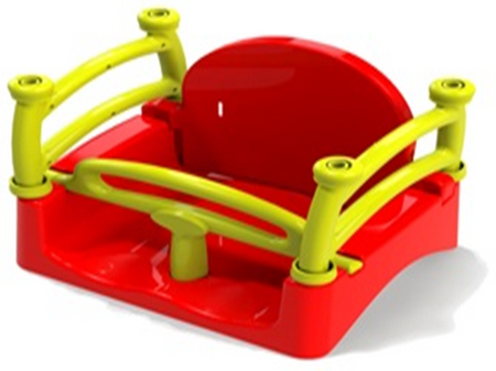 Duża Zjeżdżalnia z tunelem XXL czerwono/zólta 01470/3