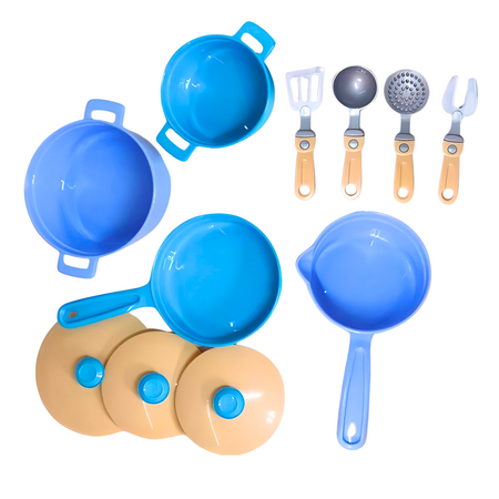 ZESTAW KUCHENNY NACZYNIA GARNKI PATELNIOA AKCESORIA KUCHNIA 4432