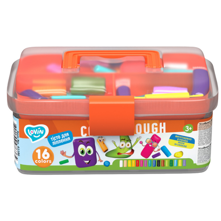 Zestaw Ciastolina Plastelina Masa Plastyczna Do Modelowania Foremki 16 Kol 41186