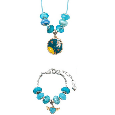 Zestaw Do Robienia Bransoletek Naszyjników Kreatywny Dla Dzieci Charms DIY