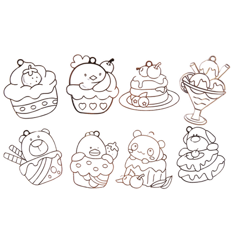 Zestaw Artystyczny Kreatywny Do Malowania Szablony Wzory Zawieszki Nauka