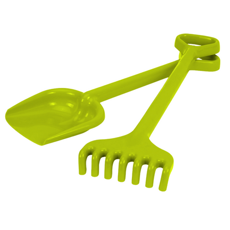 ZESTAW ŁOPATKA GRABIE 50CM