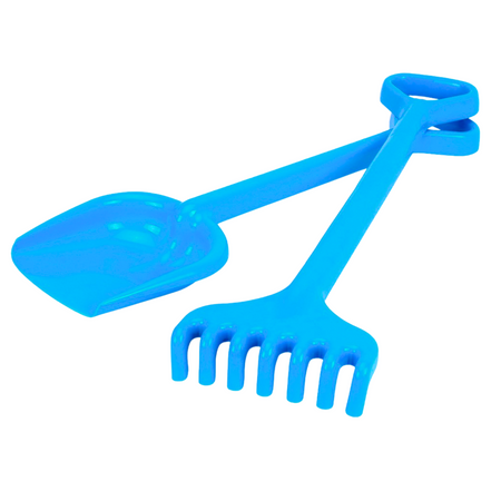 ZESTAW ŁOPATKA GRABIE 50CM