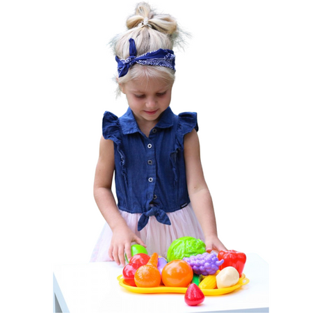 ZESTAW OWOCÓW 7 ELEMENTÓW KULINARNY ŚWIAT BEZPIECZNE MATERIAŁY 5309