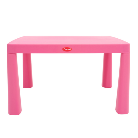 Stolik Dziecięcy Cymbergaj 2w1 Różowy Wielofunkcyjny Solidna Konstrukcja 0458/3
