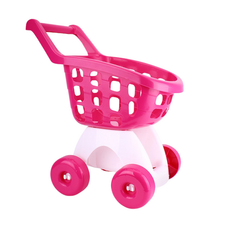 WÓZEK SKLEPOWY DLA DZIECI NA KÓŁECZKACH WYTRZYMAŁY ZABAWKA TECHNOK 8249