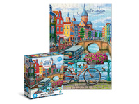 Puzzle "Miasto Amsterdam", ilość elementów 300, DODO, 300646