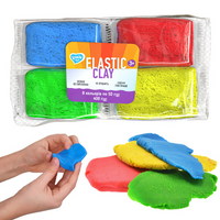 Zestaw Ciastoliny Plasteliny Do Modelowania Masa Plastyczna 8 Kolorów 70164