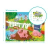 Puzzle DODO   "Prosięta nad stawem"