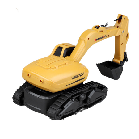 DUŻA HYDRAULICZNA KOPARKA ŁYŻKA ZDALNIE STEROWANA NA PILOT RC ŚWIATŁO LED