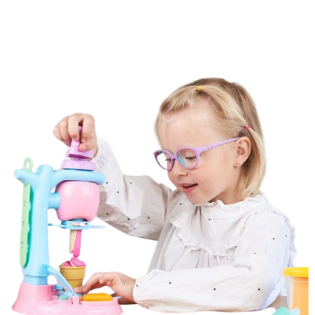 Maszyna Do Robienia Lodów Masa Plastyczna Ciastolina Foremki Lody Wałek 41174