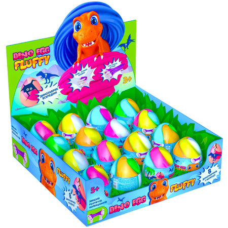 Jajko Dinozaura Figurka Slime Piankolina Masa Sensoryczna Antystresowa 140g 80091