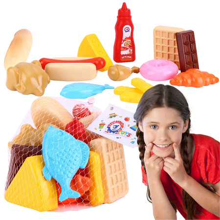 Zestaw Produktów Spożywczych Fast Food 8706