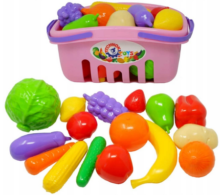 Koszyk zestaw owoców i warzyw 5354