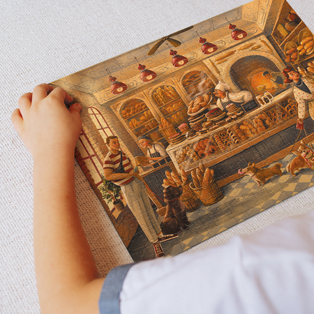 Puzzle "Piekarnia" 300 Elementów Układanka Zestaw Dla Dzieci I Dorosłych 300589