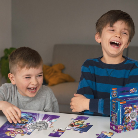 PUZZLE PSI PATROL "BOHATEROWIE" 24 ELEMENTY KOLOROWEJ UKŁADANKI  PAW PATROL