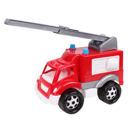 POJAZD WÓZ STRAŻACKI WYSUWANA DRABINA OTWIERANE TYLNE DRZWI STRAŻ POŻARNA 5392