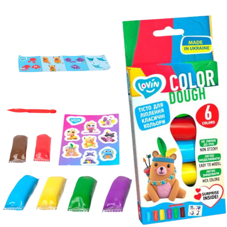 Plastelina Ciastolina Zestaw Kreatywny Modelarski Narzędzie Do Modelowania 41196