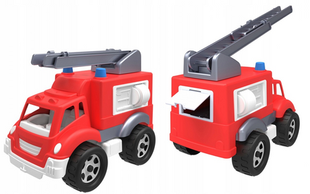 ZESTAW STRAŻACKI Straż Pożarna+ KASK 3978