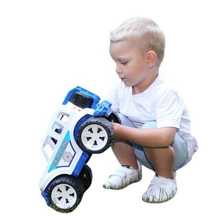 POJAZD TERENOWY POLICYJNY RADIOWÓZ SAMOCHÓD TERENÓWKA POLICJA DLA DZIECI 4630