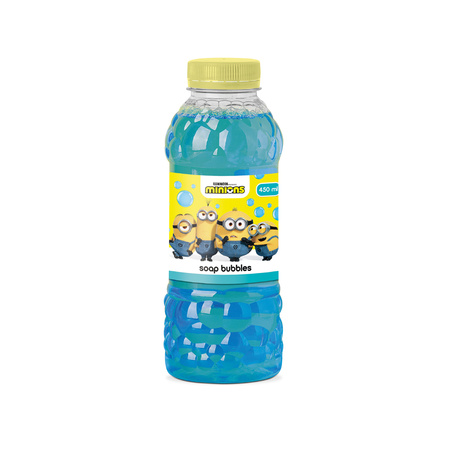 Płyn Do Tworzenia Baniek Mydlanych Minionki Zestaw Dla Dzieci 450 ml 200425