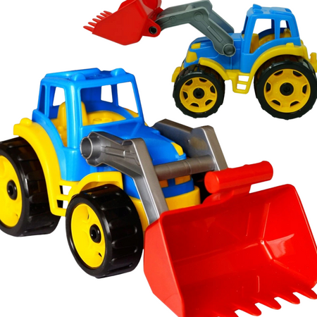 Traktor Koparka Spychacz 37cm Technok 1721