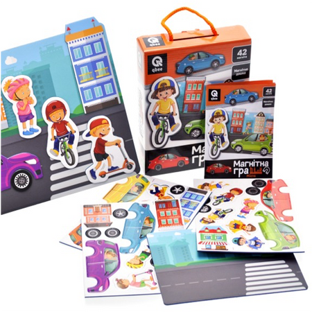Gra magnetyczna "Miasto" 42 el