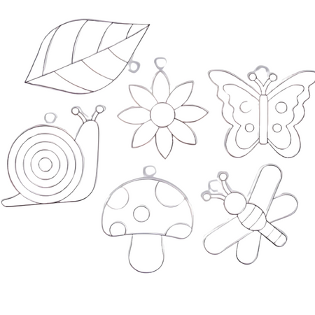 Zestaw Artystyczny Kreatywny Do Malowania Szablony Wzory Zawieszki Nauka