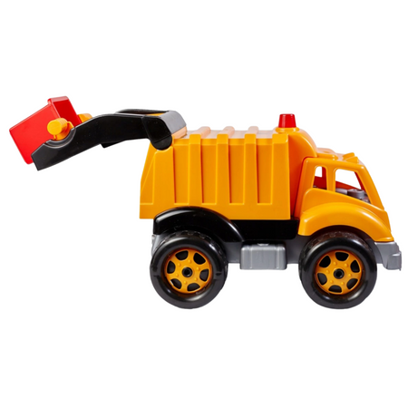 POJAZD ŚMIECIARKA ZESTAW KOSZE NA ŚMIECI RUCHOMA POKRYWA KONTENER 5422