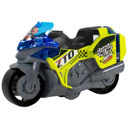 Autentyczny Motocykl Policyjny 1:16 Dla Dzieci Efekty Świetlne I Dźwiękowe