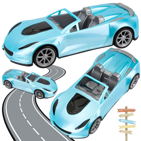 KABRIOLET SAMOCHÓD 39 cm 6122