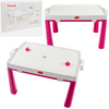 Stolik Dziecięcy Cymbergaj 2w1 Różowy Wielofunkcyjny Solidna Konstrukcja 0458/3