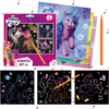 ZDRAPKA ARTYSTYCZNA MY LITTLE PONY MALOWANIE METODĄ SCRATCH DLA DZIECI