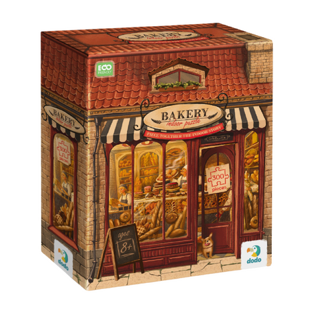 Puzzle "Piekarnia" 300 Elementów Układanka Zestaw Dla Dzieci I Dorosłych 300589