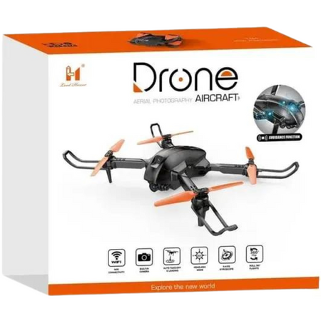 Składany Dron Z Kamerą HD Zdalnie Sterowany Wielofunkcyjny I Nowoczesny